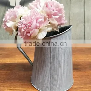 Plant Stand Decorative Round Planters Color Painted Metal Flower Pot thumbnail-2