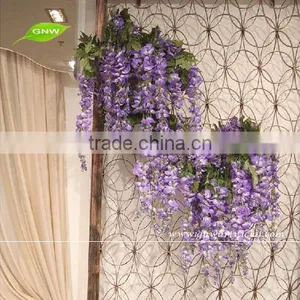 Decorative Artificial Wisteria Flower Garland for Wedding Decoration FLV10 GNW thumbnail-2