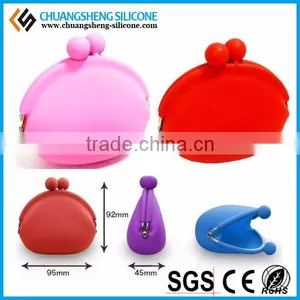 2015 Best Selling Men's Woman Silicone Aluminium Coin Wallet as Promotion Gift thumbnail-1