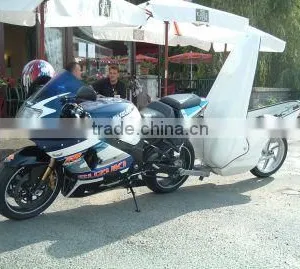 Fiberglass Motorcycle Trailers thumbnail-1