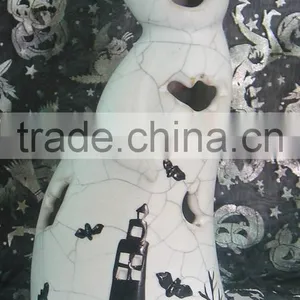 Ceramic Halloween Ghost,hallowmas Decoration,glaze Ceramic Halloween thumbnail-1