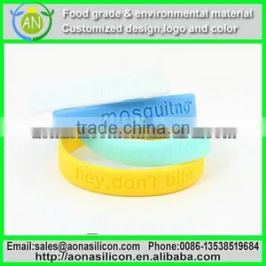 Fine Quality Silicone Bracelet Manufacturer for a Mosquito Repellent Application thumbnail-1