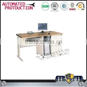 2015 With Sliding Drawer Office Computer Contemporary Desk thumbnail-1