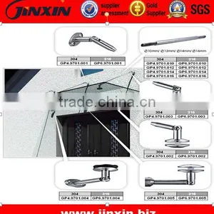 Stainless Steel 304 316 Glass Anwings Canopies Fittings Trade Assurance China thumbnail-1