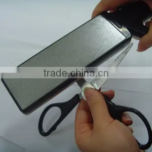 Double Sided Diamond Scissor Sharpener With Plastic Handle thumbnail-1