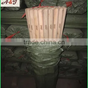 LOGO Print Natural Wooden Broom Stick, Wooden Mop Stick thumbnail-4
