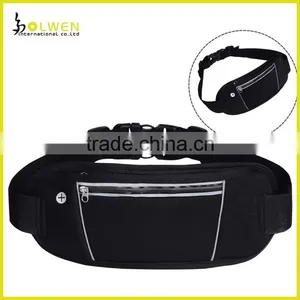 Zipper Closure Sports Waist Belt Money Bag Neoprene Running Bag thumbnail-3