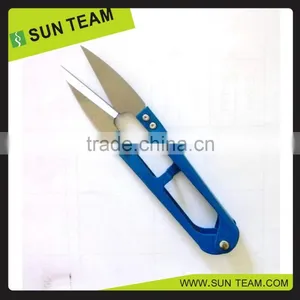 ST016 4-1/4" Quick-Clip Light-weight Plastic Handle Embroidery Scissors thumbnail-1