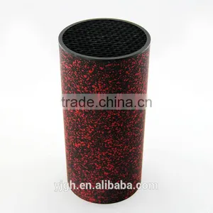 Vintage Design Wholesale Knife Accessories Top Sale Plastic Kitchen Ware Knife Stand in Red and Black thumbnail-1