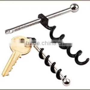 Keychain Type Cork Screw With T Handle thumbnail-1