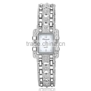 2017 New Free Sample Charming Vogue Lady Decoration Watch Japan Movement Quartz Watch Luxury Crystal Dimond Watch thumbnail-3