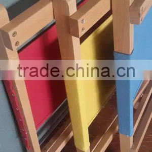 Wholesale Japanese Style Floor Chair Foldable Chair Wooden Folding Slat Chair thumbnail-6