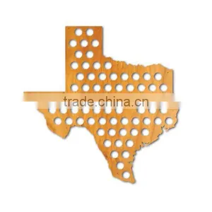 Best Price Beer Cap Maps Bottle Beer Soda Pop Wood Cap Organizer thumbnail-3