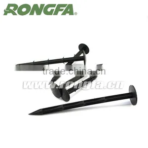 Black Color 15cm Garden Plastic Garden Ground Nails thumbnail-6