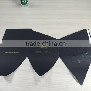 Classical Black Customized Flower Box Folding Style to Save Shipping Cost thumbnail-3