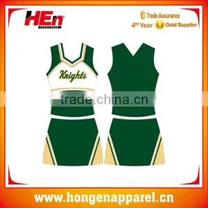 Professional Sublimation Cheerleading Uniforms Cheep School Team Design /hot Sexy School Dance Wear thumbnail-1