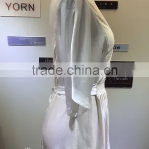 Lady Sweater Fashion Design Garment Cardigan With Silk thumbnail-2