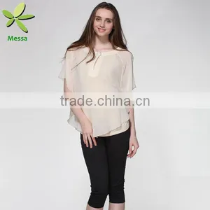 Factory Price New Design Fancy Girls White Blouse thumbnail-1