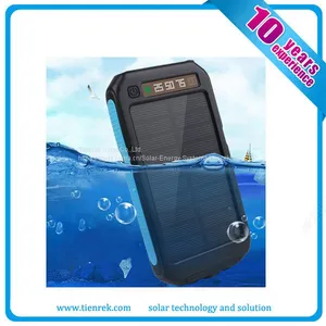 Solar Mobile Charger With Torch,power Display,SOS Function thumbnail-1