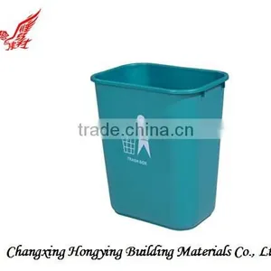 Green Decorative Anti-theft Heat-resistance Plastic Garbage Can thumbnail-1