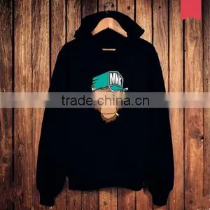 Custom 100% Polyester Printing Pullover Hoodie With Own Logo thumbnail-1