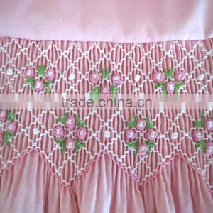 Puffy Pink Princess Dress Baby Girl Cotton Dress Hot Sale thumbnail-4