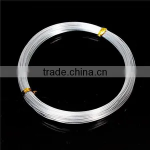 High Quality Silver Aluminum Beading Wire Thread Cord thumbnail-1