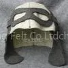 Mens Pilot Shape Style 100% Pure Wool Felt Sauna Hat / Cap thumbnail-1