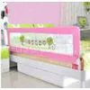 Pink Cartoon Plastic 1.8m Portable Bed Rails Mesh Toddler Bed Rail thumbnail-1
