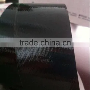 Black Fireproof Fiberglass Heat Resistant Aluminum Foil Tape thumbnail-1