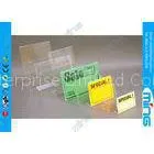 Customized Slant Back Clear Acrylic Display Stands , Supermarket Sign Holder thumbnail-1