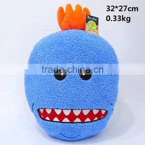 Rick And Morty Anime Cute Funny Soft Plush Pillow 32cm thumbnail-1