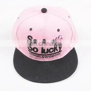 TOROS Pink and Black Blank Letters Polyester Embroidered Baseball Cap thumbnail-3