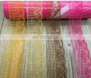 INELASTIC FLOWER LACE ACCESSORIES 4 COLORS OF LACE ACCESSORORS GARMENT FOR HEADBAND ACCESSORIES thumbnail-2