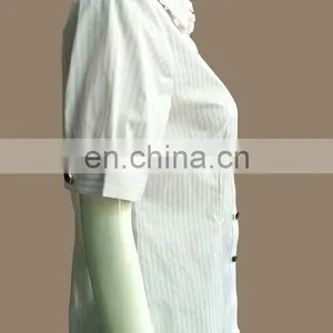 Hot Selling Classical Pink Design Women Shirts and Tops for Office Lady thumbnail-3
