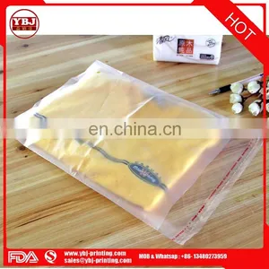 Custom Attractive Design Frosted and Milky White Self-adhesive Bag thumbnail-4