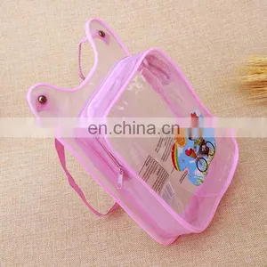 Best Price Clear Custom Shape Pvc Zipper Bags High Quality Zip Lock Pvc Plastic Bag With Cat Ear thumbnail-2