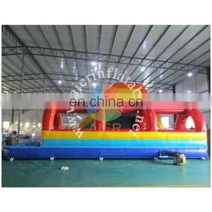 2017 Aier Hot Sale Long Tunnel Water Inflatable Slide thumbnail-3