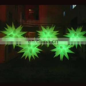 Led Inflatable Star With Led Lighting for Pub Stage Birthday Halloween Party Decoration thumbnail-4