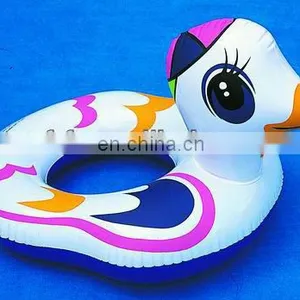 Inflatable Safety Duck Swim Ring thumbnail-1