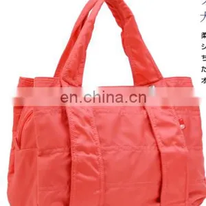 Wholesale Nylon and Drawstring Shopping Tote Bag in Stock From Factory thumbnail-1