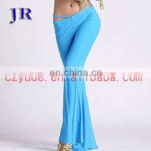 Crystal Cotton Practice Belly Dancing Pants K-4005# thumbnail-3