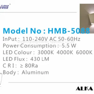Mini 6W LED Wall Light for Hotel Decorative thumbnail-2