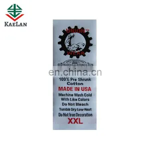 Custom Design Woven Labels for Clothes/shoes/bags thumbnail-1