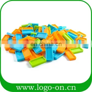 Plastic Domino Game for Kids, Domino Blocks, Domino Brick thumbnail-3