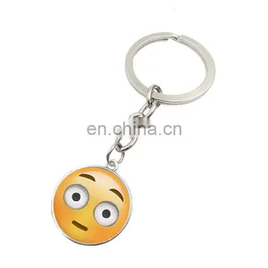 Emoji Expression Series Metal Keychain Manufacturers in China thumbnail-1