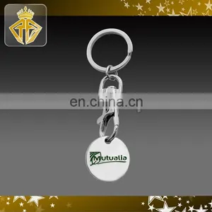 Gold Plating Trolley Coin Keychain thumbnail-2