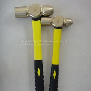 Beryllium Copper Aluminum Bronze Ball Pein Hammer Industrial Tools thumbnail-2