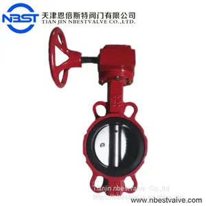 Water Gas Oil Medium Type Worm Gear Flanged Butterfly Valve D371XP-5KQ thumbnail-3
