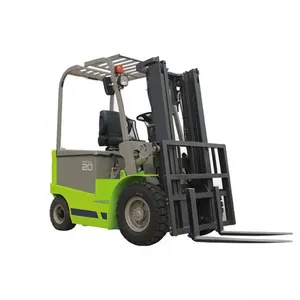 Four Wheels Electric Forklift thumbnail-1